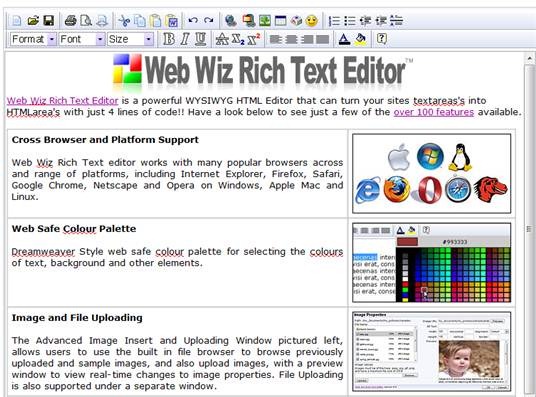 html wysiwyg editor for mac